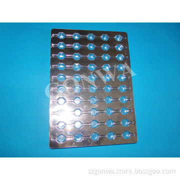 Silver Color Plastic Blister Tray with High Slap-up Quality